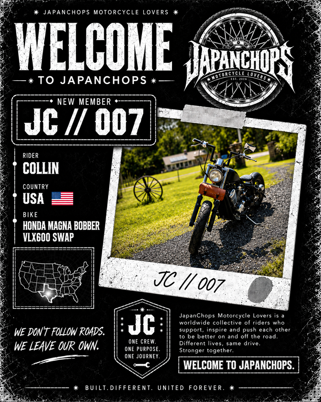 JapanChops custom bike